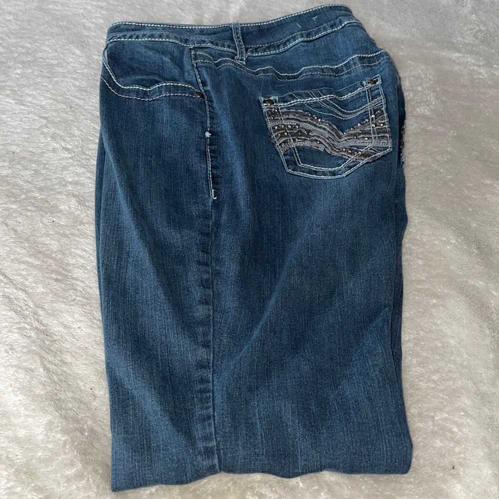 Lane Bryant Genius Fit Bootcut Jeans 16 Regular